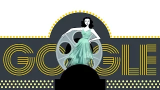 Hedy Lamarr's 101st Birthday Google Doodle