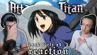 Attack on Titan Lost Girls OVA REACTION! | "Lost in the Cruel World"