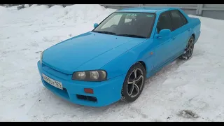 Nissan Skyline ER-34 обзор восстановительных работ