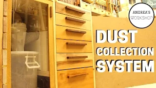 Dust collection System for small Workshop w/storage - Ep 061