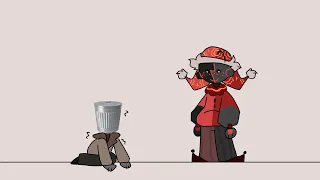 trashcan abuse || s.a.m.s animatic