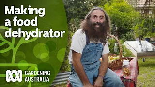 How to make your own solar food dehydrator | DIY Garden Projects | Gardening Australia