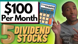 $100 Per Month in Dividends | How Much You Need? 5 Stocks #dividend #stocks #investing