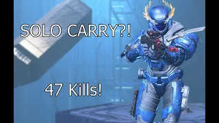 Can I Solo Carry?! 47 KILLS! Chasm CTF - Halo Infinite