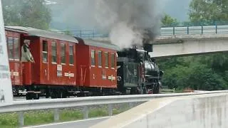 Zillertal Schmalspur-Dampflok Zillertalbahn