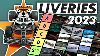 Ranking ALL 2023 Formula 1 Liveries