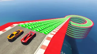 Unbelievable Speed Boost Vortex - GTA 5 Online