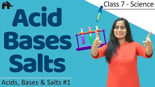 Acids Bases Salts Class 7 Science #1 |CBSE