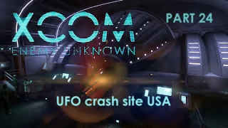 XCOM E. U. Halványuló Álom Hadművelet, UFO lezuhanási hely USA