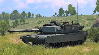 War Thunder: USA - M1A1 Abrams Gameplay [1440p 60FPS]