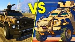 GTA 5 insurgent vs menacer что лучше ? Сравнения-серия 1