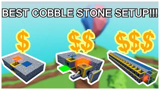 6 Best Starter Cobble Stone Makers At 6 Different Prices! (BLOCK TYCOON)