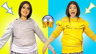 تحدي مين يلبس أكتر مع شيرين | ضحك هستيري 😂