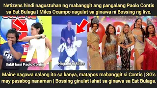 Bossing Vic Sotto ginulat lahat ng gawin ito kay Miles | Netizens nagreact ng mabanggit si Contis