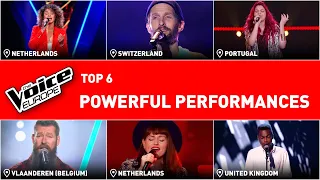 The most POWERFUL PERFORMANCES in The Voice! | TOP 6