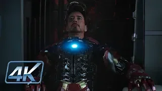 Iron Man se Reúne Con el Cap & Bucky en Siberia - Capitán América Civil War (2016)(4K-HD)