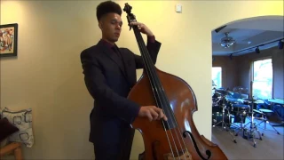 UNT Jazz Bass Audition - Billies Bounce and Donna Lee