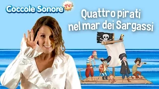 Quattro pirati nel mar dei Sargassi - Dance with Greta - Italian Songs for Children - Coccole Sonore