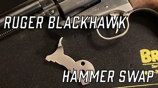 Ruger Blackhawk Hammer Swap, Standard to Super Blackhawk style.