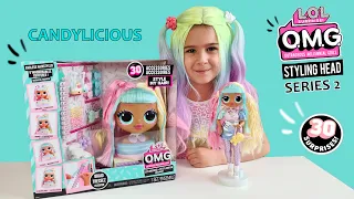 LOL Surprise OMG Styling Head Series 2 - CANDYLICIOUS