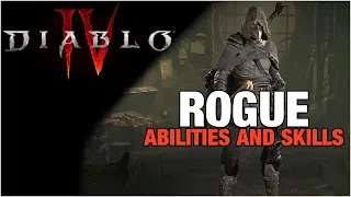 Rogue Class Skill Tree & Abilities - Diablo 4 [4k]