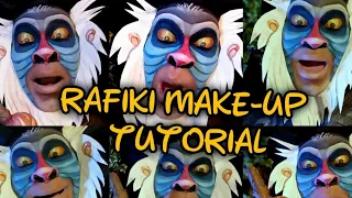 The Lion King Rafiki Makeup Tutorial