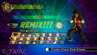 Dragonball Xenoverse Character Select Remix DJWBZ