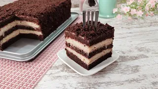 I COLLECT this cake HOT! Chocolate Almond cake! melts in your mouth! Without gelatin!