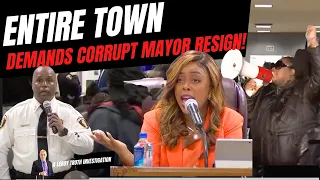 TOWN REVOLTS! URGENT CALL For CORRUPT MAYOR"S RESIGNATION!