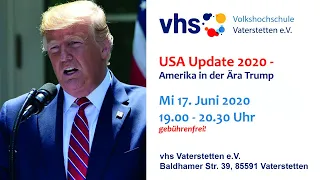 USA Update 2020 - Amerika in der Ära Trump