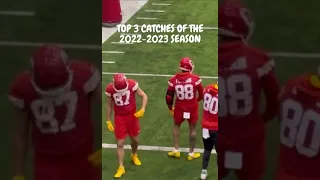 TOP 3 CATCHES OF 2022-2023 SEASON NFL #shorts