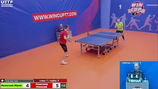 Киевский Юрий Плахтеев Николай Турнир Восток 1  WINCUP 05.05.21 Прямая трансляция Зал1