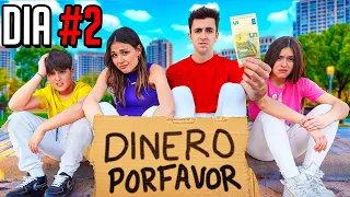 SOBREVIVIENDO 24 HORAS EN LA CALLE SIN DINERO…*pasa esto*