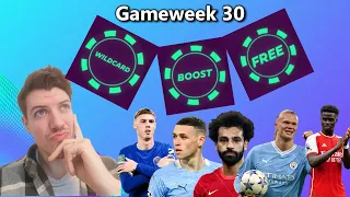 NEW WILDCARD DRAFT Gameweek 30 (CHIP STRATEGY) 100 Subscribers??