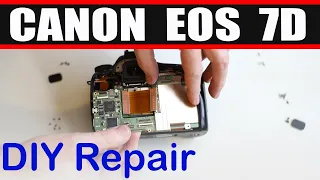 Camera Repair - Canon 7D main board replacement