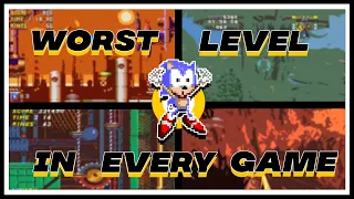 The WORST Level In Every Sonic Game