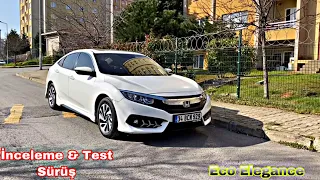 Honda Civic 1.6 Eco Elegance / İnceleme & Test Sürüş - Otomatik 125 Hp #Fc5