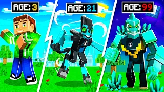 Evolving BEN 10 to BEN GOD in MINECRAFT!