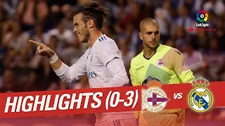 Resumen de RC Deportivo vs Real Madrid (0-3)