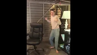 Jace Norman dancing to Oops I Did It Again