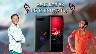 Asus ROG 5S Unboxing & First Look - The Ultimate Gaming Smartphone 🔥🔥🔥#ROGPhone5s