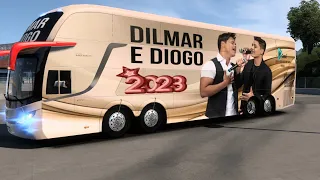 DILMAR & DIOGO AS VOZES DE OURO 2023 NO BUS TOP SHOW