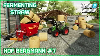 Building Fermenting Silo, Selling Products, Spraying Herbicide - Hof Bergmann #7 Farming Simulator22