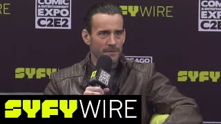 WWE Champion CM Punk On Writing Comics, Wrestling And More | C2E2 | SYFY WIRE