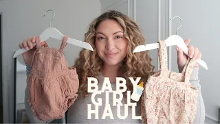 Baby Girl Haul 🍼🛍️ | First Time Mum | Vinted | Zara Baby | Asda | Tesco |