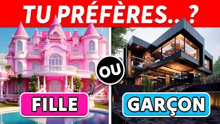 Tu préfères...? 👧👦 Fille VS Garçon #2