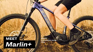 Introducing Trek Marlin+: A Versatile Electric Mountain Bike