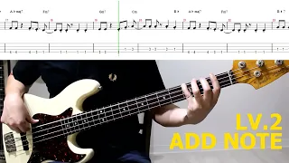 Beginner to Slapper Step-by-Step Learning│Bruno Mars - TREASURE│BASS TAB