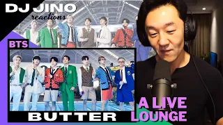 DJ REACTION to KPOP - BTS 'BUTTER' IN THE LIVE LOUNGE