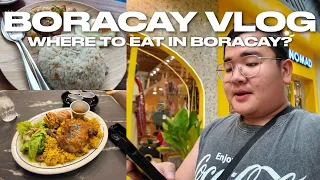 BORACAY VLOG • Where to Eat in Boracay? | Ivan de Guzman